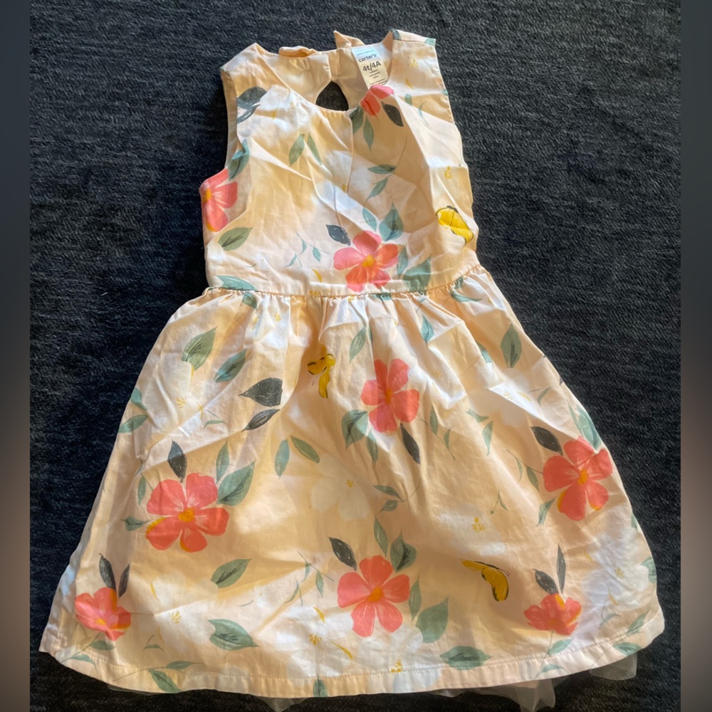 Brand Tahari size 12 months colour pale pink with flower prints/butterflies